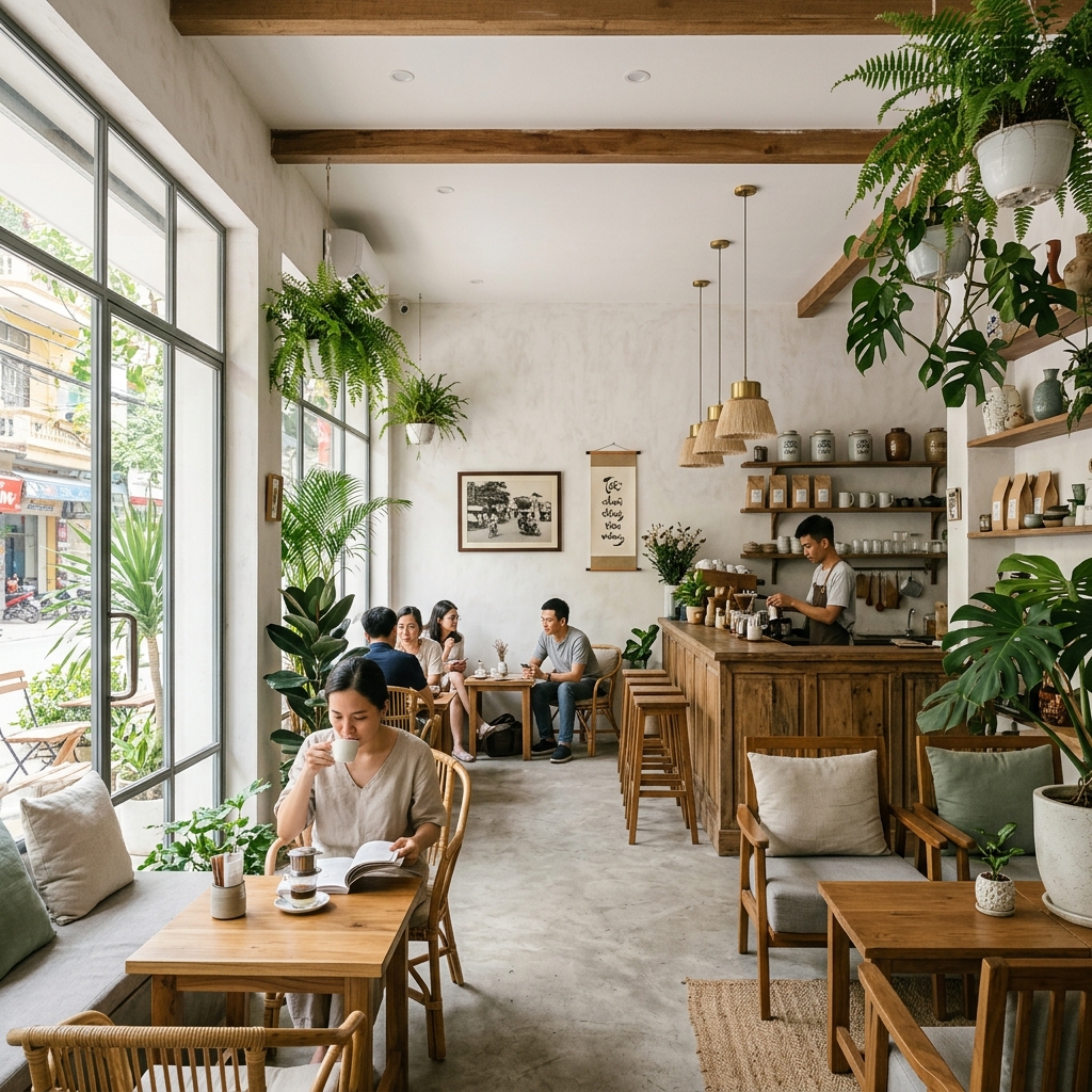 Cà Phê Phố Interior